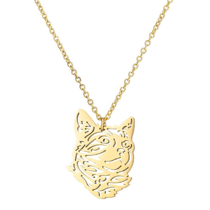 Cat Face Necklace