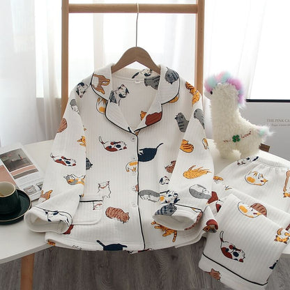 "Lazy Cat" Pajamas