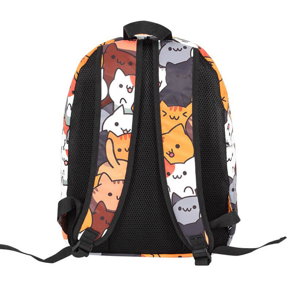 Load image into Gallery viewer, Cartoon Cat Backpack
