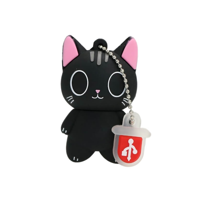Cute Black Cat USB