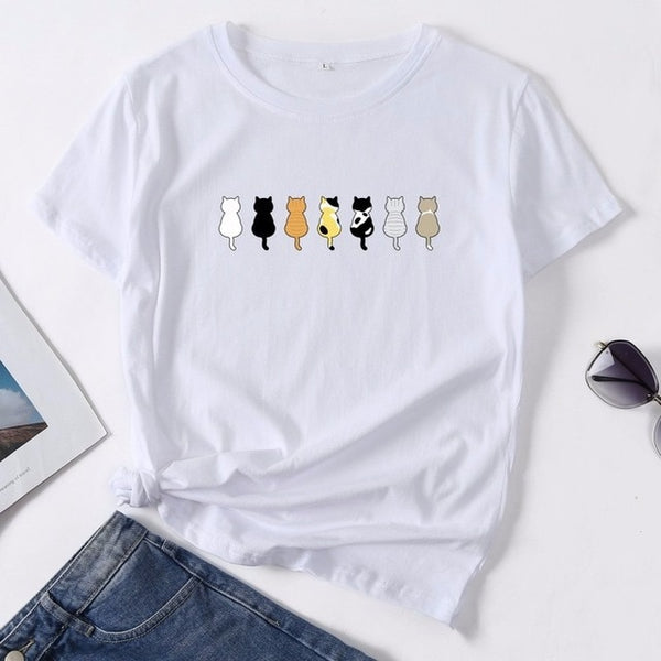 Load image into Gallery viewer, Cat Backside T-Shirt

