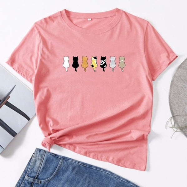 Load image into Gallery viewer, Cat Backside T-Shirt
