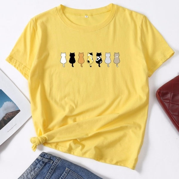 Load image into Gallery viewer, Cat Backside T-Shirt
