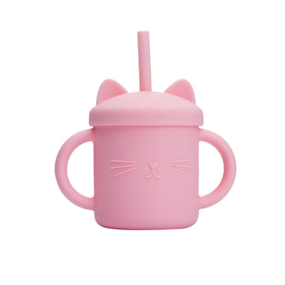 Kitty Sippy Silicon Cup