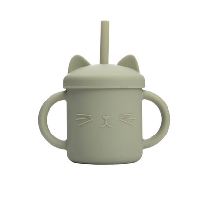 Kitty Sippy Silicon Cup