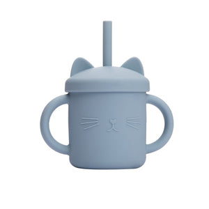 Kitty Sippy Silicon Cup