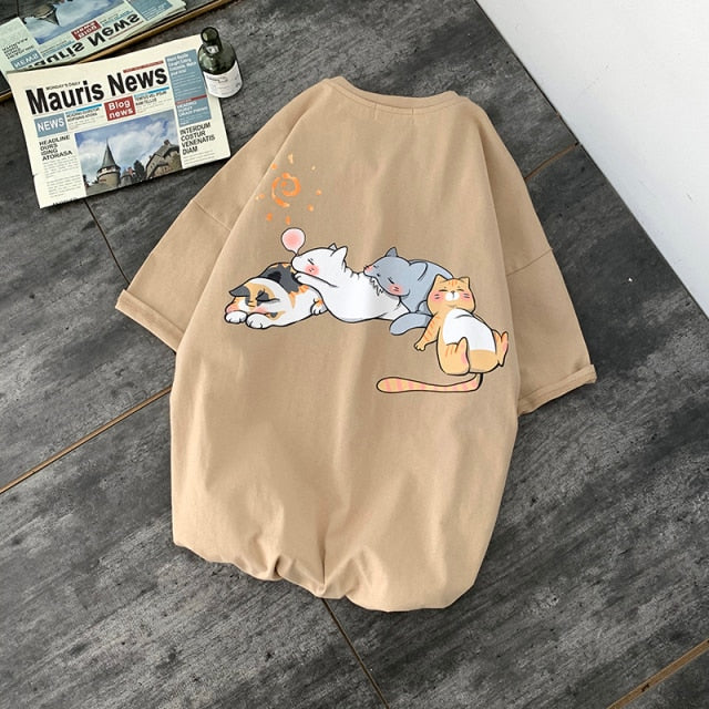 "Lazy Cats" T-Shirt