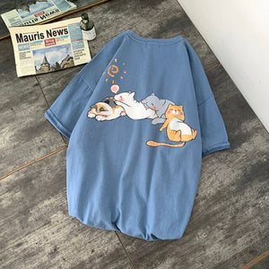"Lazy Cats" T-Shirt