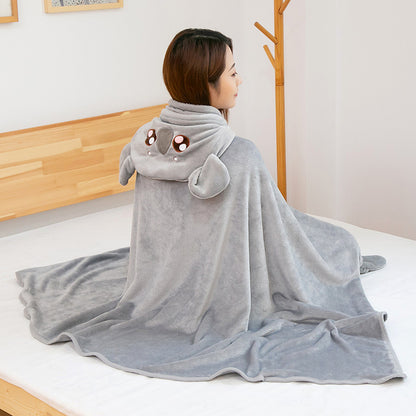 Kawaii Animal Blanket Hoodie