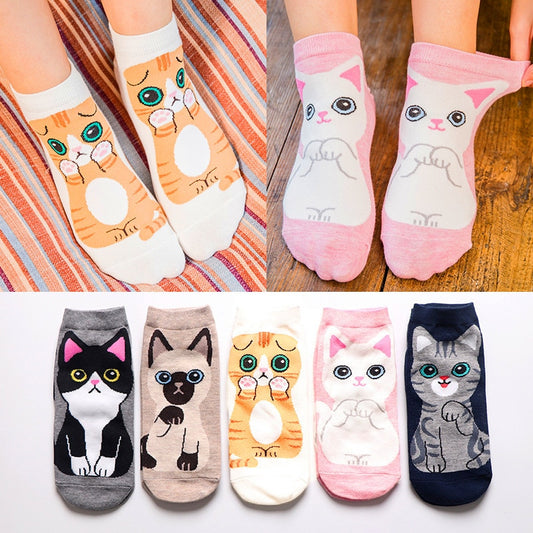 Kawaii Cat Breed Socks