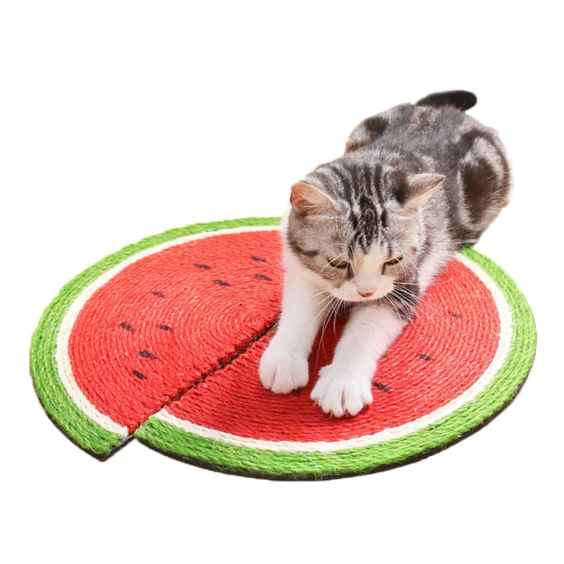 Watermelon Cat Scratching Mat