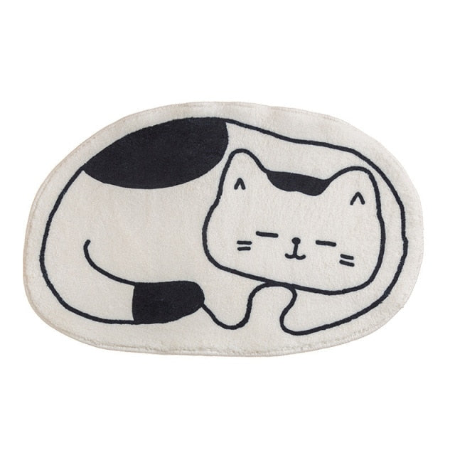 Peaceful Cat Rug