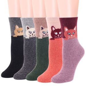 "Meow!" Socks