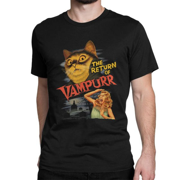 Load image into Gallery viewer, VAMPURR Cat T-Shirt
