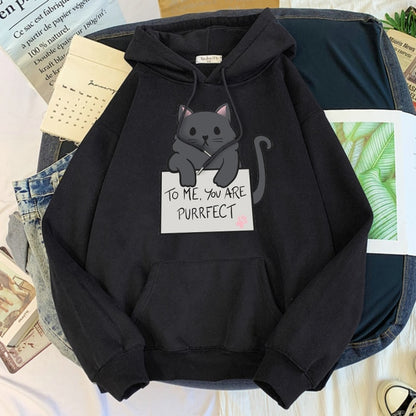 "To Me, You Are Purrfect" Hoodie