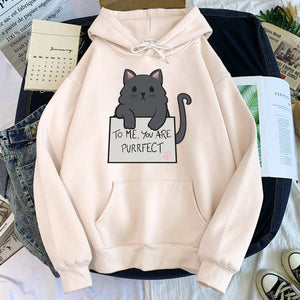 "To Me, You Are Purrfect" Hoodie