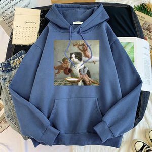 "God and Cat" Hoodie