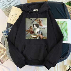 "God and Cat" Hoodie