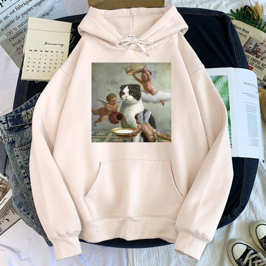 "God and Cat" Hoodie