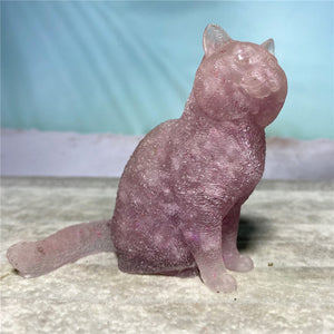 Quartz Crystal Cat