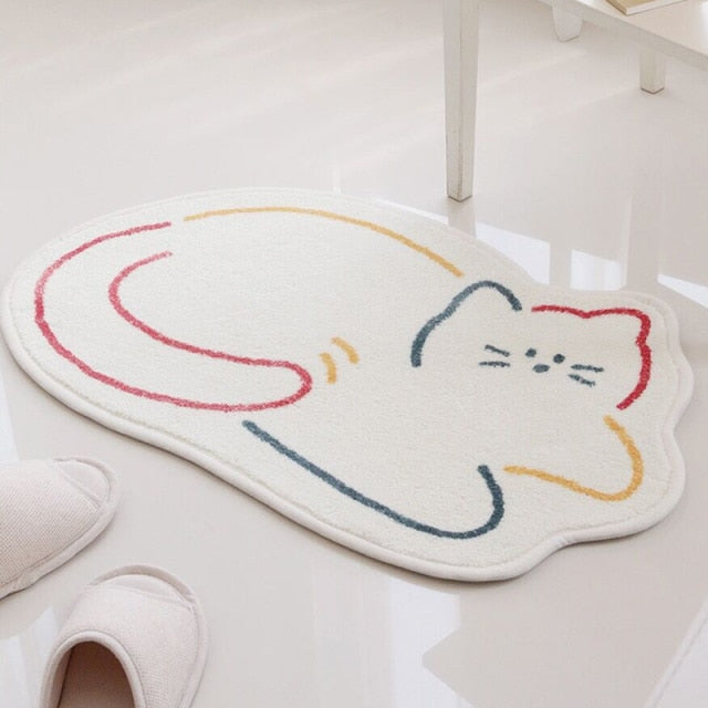 Simple Cat Rug