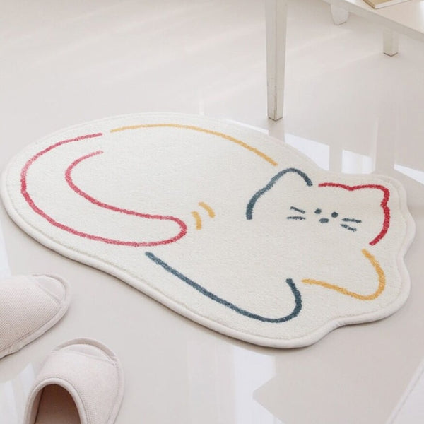 Load image into Gallery viewer, Simple Cat Rug
