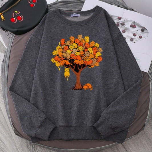 Real Cat Tree Sweatshirt