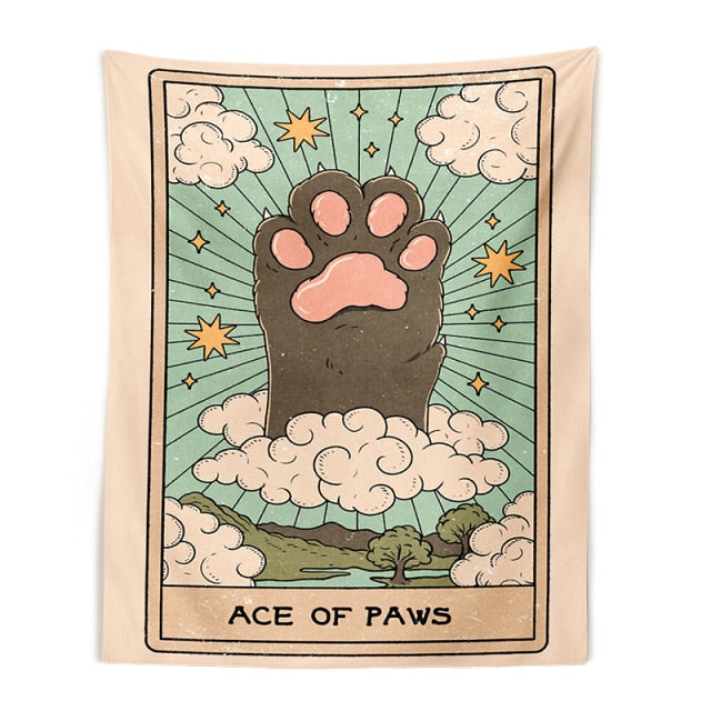 Ace of Paws Tapestry