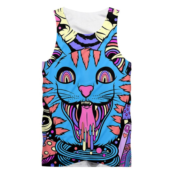 Load image into Gallery viewer, Crazy Cat Tank Top
