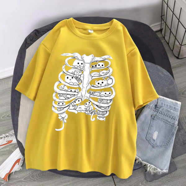 Load image into Gallery viewer, Breathe In Cat T-Shirt
