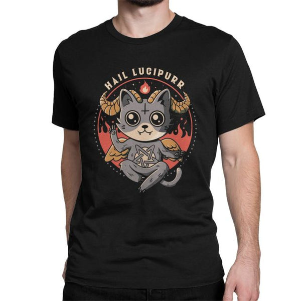 Load image into Gallery viewer, Hail Lucipurr T-Shirt
