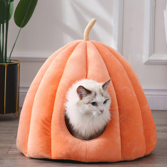 Pumpkin Pet Bed