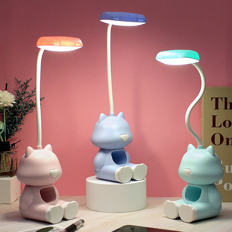 Relaxing Cat USB Lamp