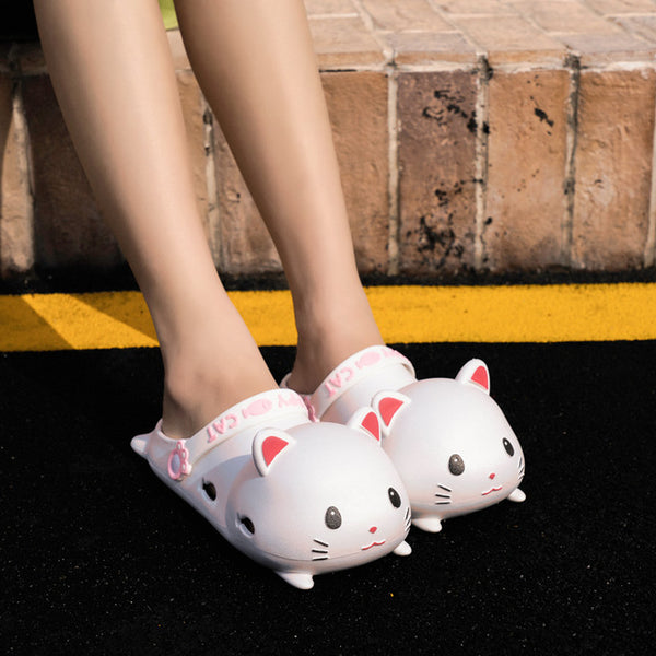 Load image into Gallery viewer, Cute Kitty Kids&#39; Sandals
