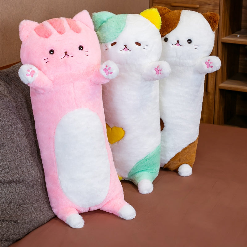 Kawaii Kitten Long Pillow