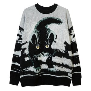 Curious Cat Sweater