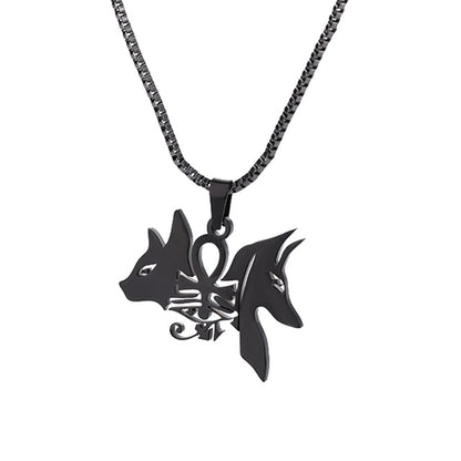 Egyptian Cat Dog Necklace