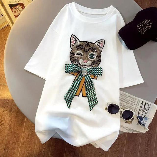 Winking Cat T-Shirt