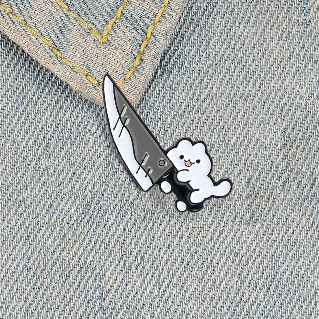 Maybe A Killer Cat Pin