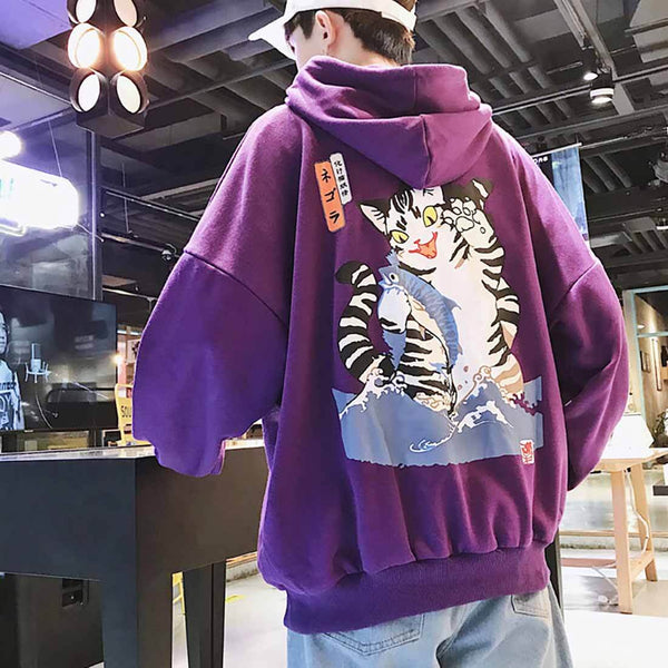 Load image into Gallery viewer, Cat Monster Hoodie

