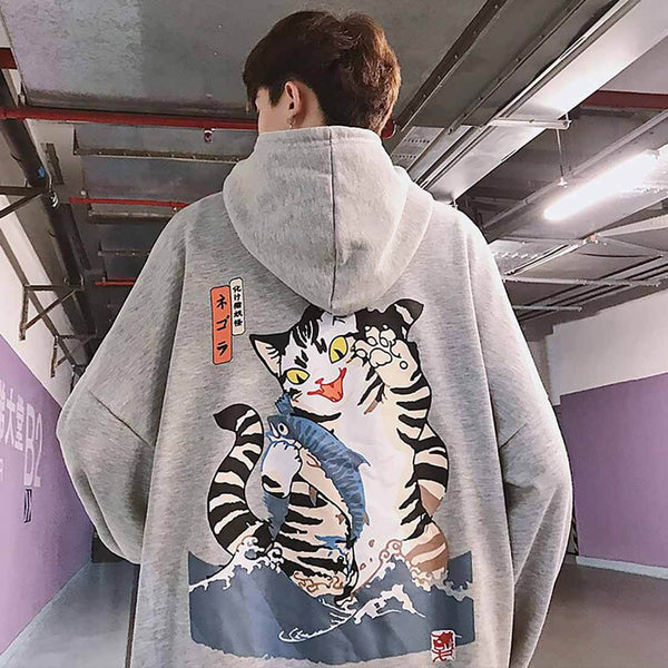 Load image into Gallery viewer, Cat Monster Hoodie
